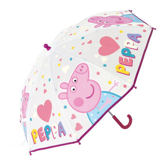 Paraply Peppa Pig Have Fun Rosa (Ø 80 cm)