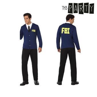 Kostyme for voksne Fbi-politi - XL