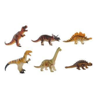 Dinosaurio kvinne dejevel DKD Home Decor Myk Barne 6 Deler 29 x 15 x 21 cm