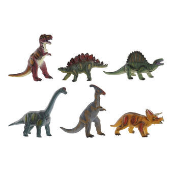 Dinosaurio kvinne dejevel DKD Home Decor 6 Deler 36 x 12,5 x 27 cm