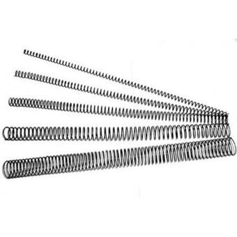 Bindespiraler DHP 5:1 100 enheter Metall Svart A4 Ø 24 mm