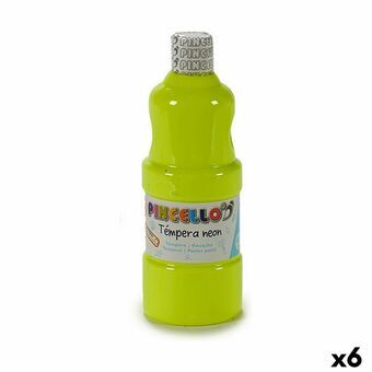Tempera Neon Gul 400 ml (6 enheter)