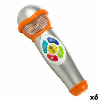 Toy microphone Winfun 6 x 19,5 x 6 cm (6 enheter)
