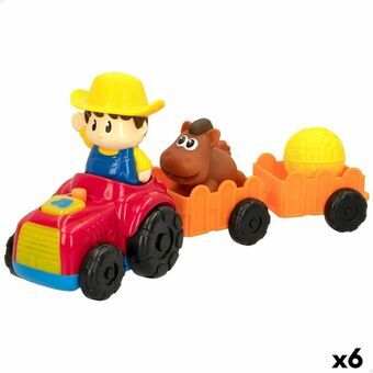 Toy tractor Winfun 5 Deler 31,5 x 13 x 8,5 cm (6 enheter)