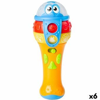 Toy microphone Winfun 7,5 x 19 x 7,8 cm (6 enheter)