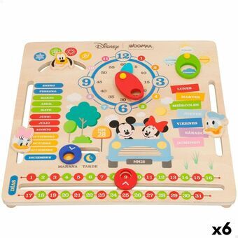 Pedagogisk Spill Disney Kalender 30 x 3,5 x 30 cm (6 enheter)