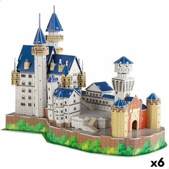 3D-Puslespill Colorbaby New Swan Castle 95 Deler 43,5 x 33 x 18,5 cm (6 enheter)
