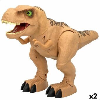 Figur Funville T-Rex 45 x 28 x 15 cm Plast (2 enheter)
