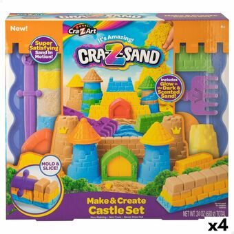 Håndverksett Cra-Z-Art Cra-Z-Sand Castle Plast Arena