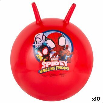 Hoppende ball Spidey Ø 45 cm Rød (10 enheter)
