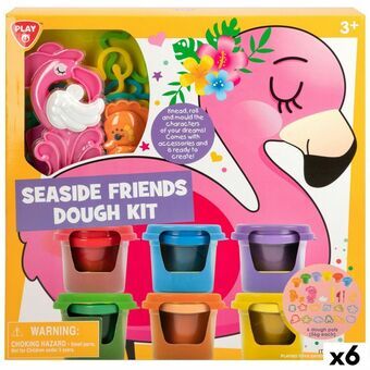 Modelleringsleirespill PlayGo Seaside Friends (6 enheter)