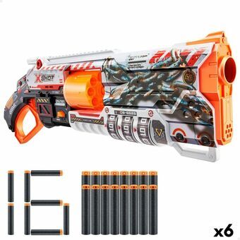 Dartpistol Zuru X-Shot Skins Lock Blaster 57 x 19 x 6 cm 6 enheter