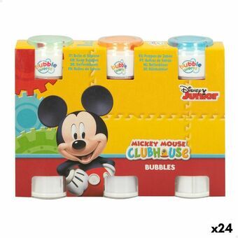 Bubble blower set Mickey Mouse 3 Deler 60 ml (24 enheter)