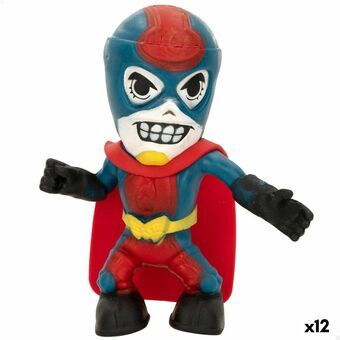 Papp Eolo Super Masked Pepper Man 14 x 15,5 x 5,5 cm Elastisk (12 enheter)