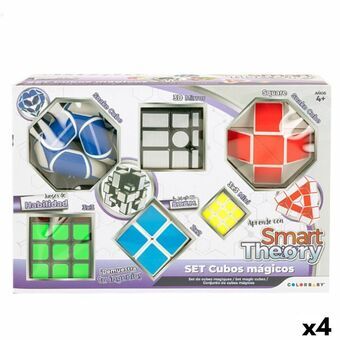Rubiks kube Colorbaby Smart Theory 6 Deler 4 enheter