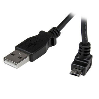 USB Kabel til Mikro-USB Startech USBAUB1MU            Svart