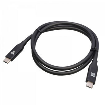 Kabel Micro USB V7 V7USB4-80CM Sort 0,8 m