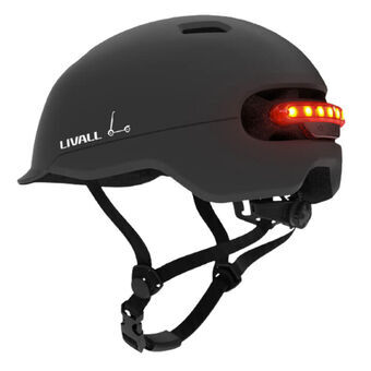 Hjelm for elektrisk scooter Livall C20 svart størrelse L