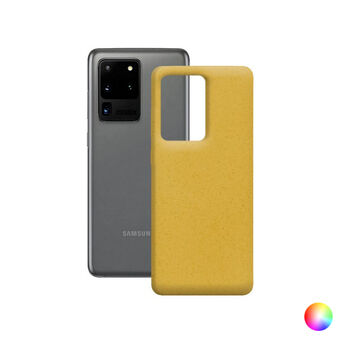 Mobildeksel Samsung Galaxy S20 Ultra KSIX miljøvennlig - gul