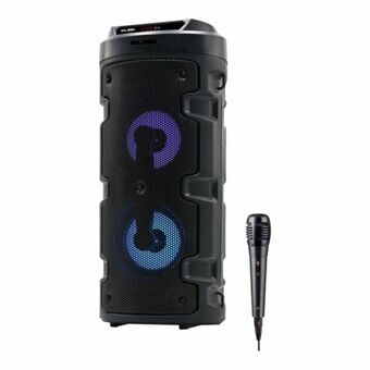 Bluetooth-Høyttaler med Karaokemikrofon ELBE ALT-88 10W Svart