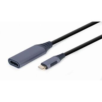 USB C til HDMI-Adapter GEMBIRD A-USB3C-HDMI-01 Grå