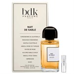 BDK Parfums Nuit de Sable - Eau de Parfum - Duftprøve - 2 ml