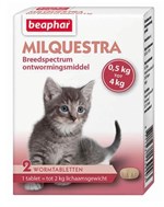 Beaphar ormekur Milquestra 0,5-4 kg hvit 2-delt