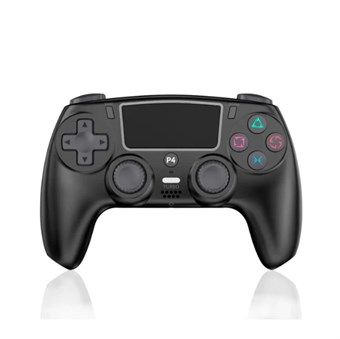 PS4 trådløs kontroller kompatibel med PS4 / PS4 Pro / PS4 Slim - Svart