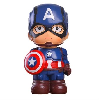 Sparegris med Captain America - Dekorativ figur - Superhelt