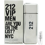 Carolina Herrera 212 Vip Men - Eau de Toilette - Duftprøve - 2 ml