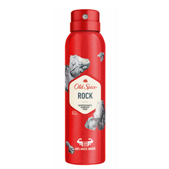 Old Spice - Rock Antiperspirant Deodorant Spray - 150 ml - Menn