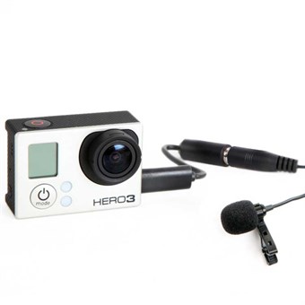 BOYA BY-LM20 Lavalier mikrofon og adapter for GoPro HERO4 /3+ /3