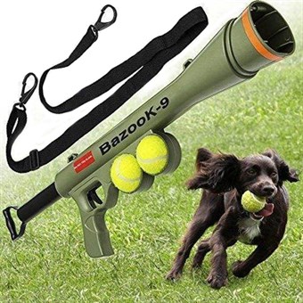 Bazooka ballkaster for hunder