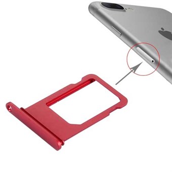 Sim-kortholder iPhone 7 Plus - Rød