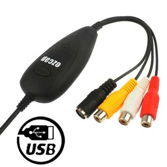 EZCAP USB 2.0 Video / lydredigeringskabel