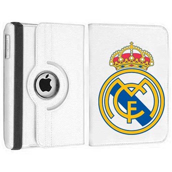 Roterende fotballveske til iPad 2/3/4 - Real Madrid