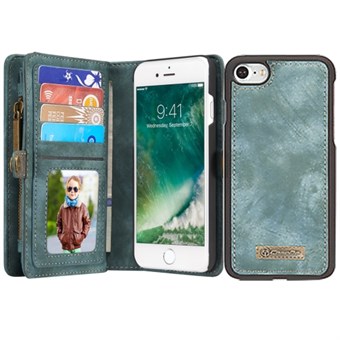 CaseMe Flap lommebok for iPhone 7 / iPhone 8 / iPhone SE 2020/2022 - Blå