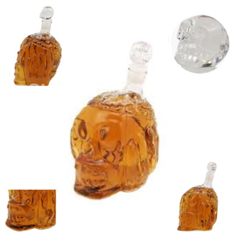 Crystal 2.0 Whisky Skull Head 650 ML