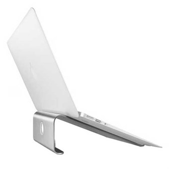 Kjølebordsstativ til Mac Air, Mac Pro, iPad / 11-17 "- Sølv