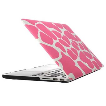 Macbook Pro Retina 15.4 "Hardtaske - Leopard Pink
