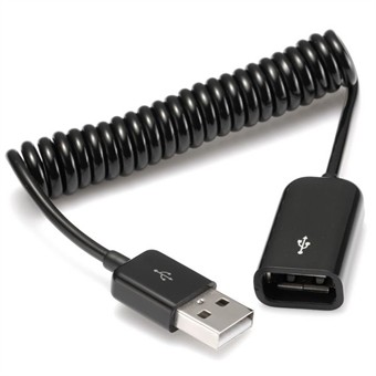 Forlengelseskabel hunn-til-hann USB 2.0-kabel