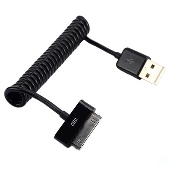Forlengelseskabel hann USB 2.0 til hann 30 pins for iPhone USB-kabel