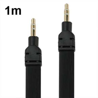 Noodles Style AUX-kabel - Sort 