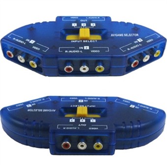 TV RCA AV Audio Video Signalbryter