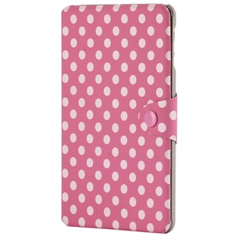 Dot Pattern iPad Mini 1 Case (Pink)