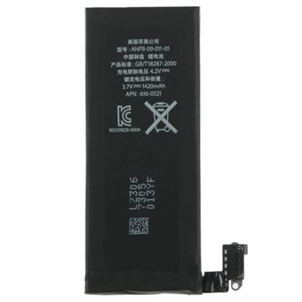 iPhone 4 oppladbart 3,7V / 1420mAh Li-ion batteri