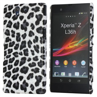 Lepard Cover Protection Xperia Z (hvit)