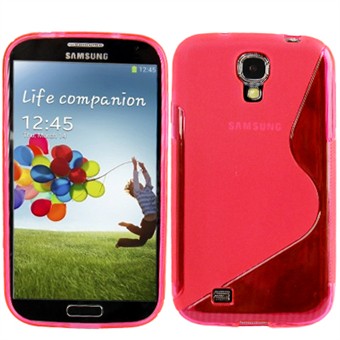 S-Line Silikondeksel Galaxy S4 (Pink)