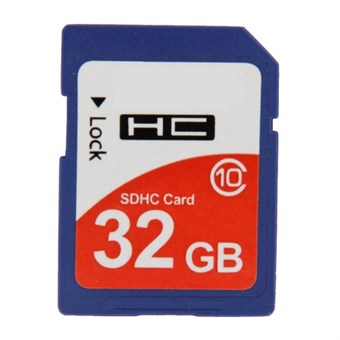 SDHC-minnekort - 32GB