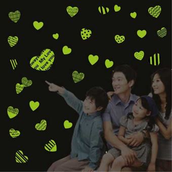 Selvlysende hjerter til rommet